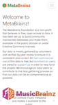 Mobile Screenshot of metabrainz.org